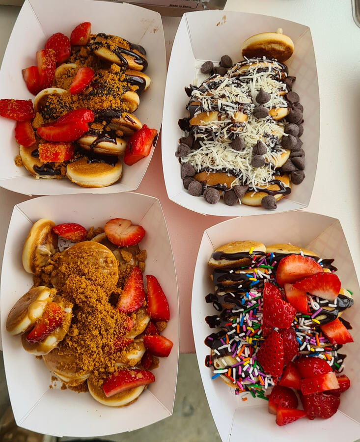 Mini pancakes Mini pancakes